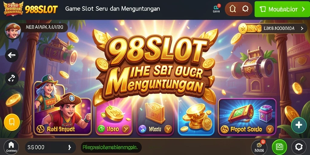 Tampilan gameplay seru di 988SLOT dengan mesin Slot yang menarik.