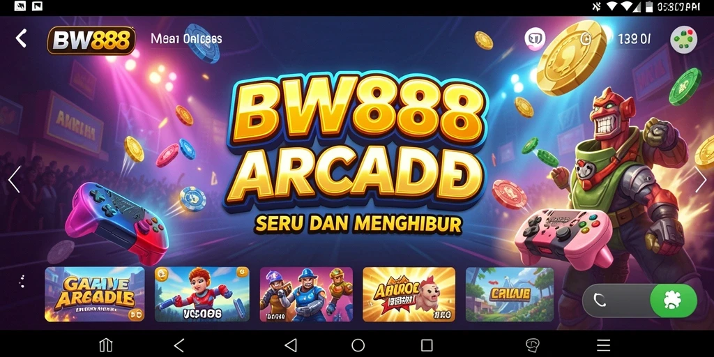Tampilan gameplay BW888 yang penuh warna dan seru.
