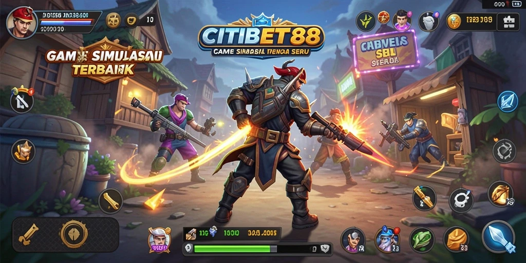 Tampilan menarik gameplay CITIBET88 dalam simulasi seru.