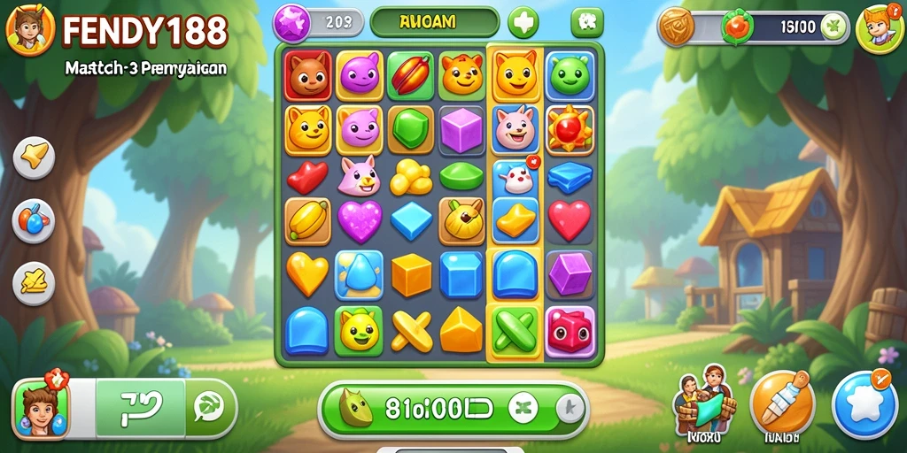 Tampilan menarik dari gameplay FENDY188 yang penuh warna.