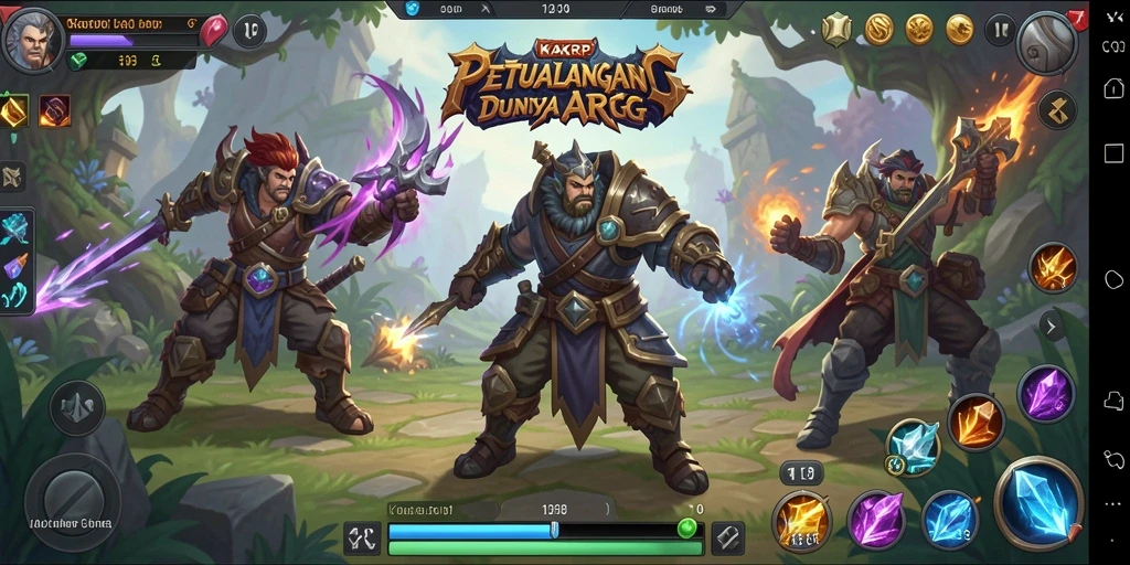 Tampilan gameplay KAKRP yang seru dan menegangkan.