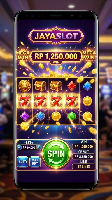 Tampilan antarmuka jayaslot yang intuitif dan menarik.